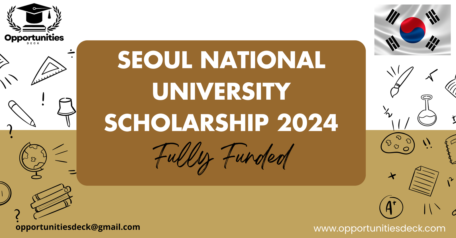 SEOUL NATIONAL UNIVERSITY SCHOLARSHIP