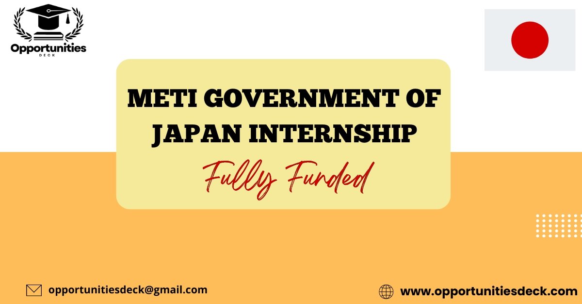 METI Government Of Japan internship