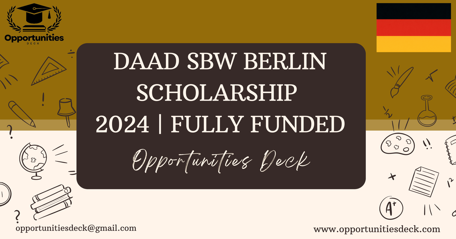 DAAD SBW BERLIN SCHOLARSHIP