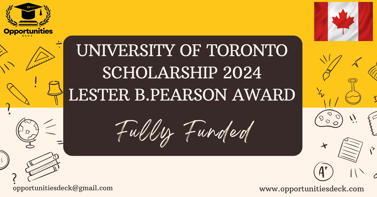 UNIVERSITY OF TORONTO SCHOLARSHIP