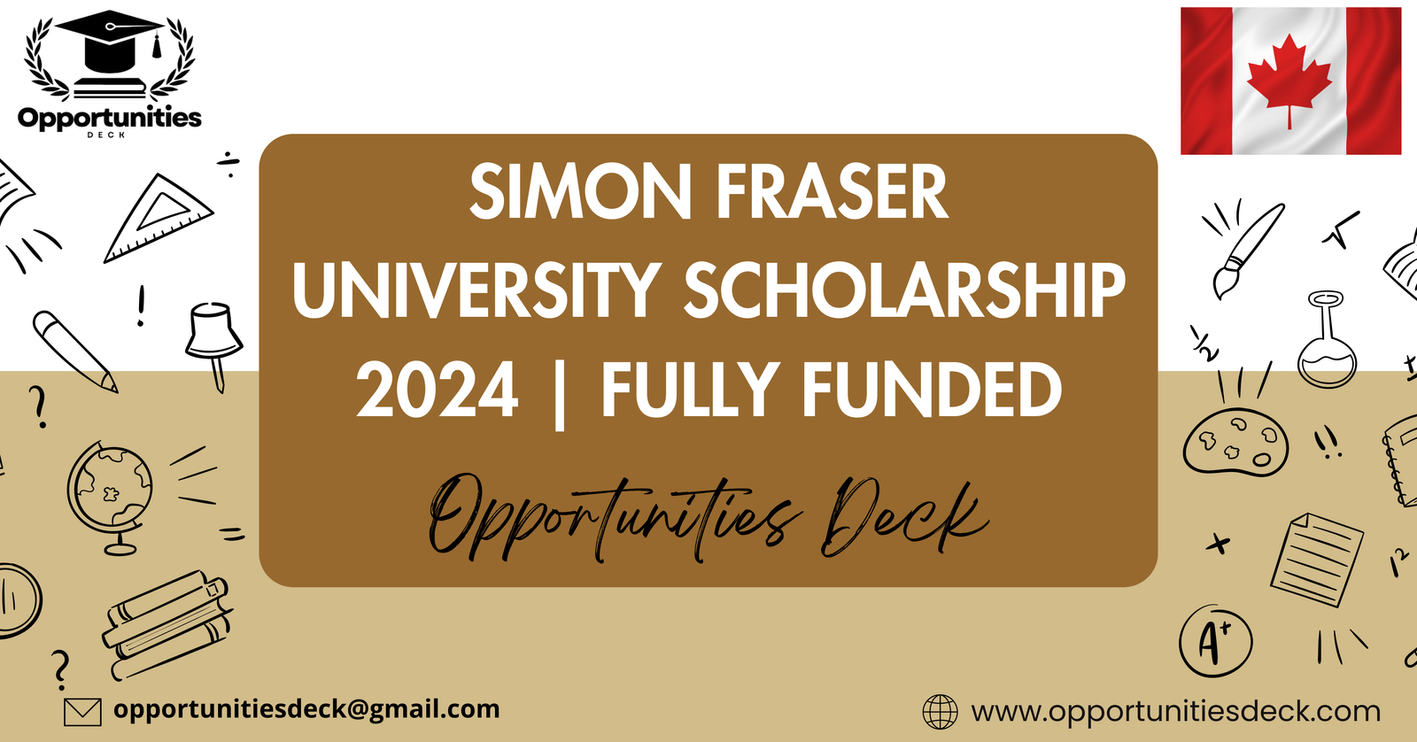 SIMON FRASER UNIVERSITY SCHOLARSHIP